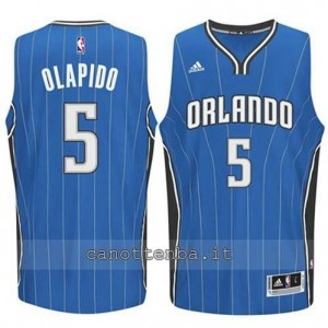 maglia victor oladipo #5 orlando magic 2014-2015 blu