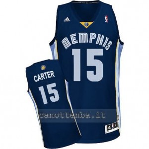 maglia vince carter #15 memphis grizzlies revolution 30 blu