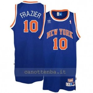 maglia walt frazier #10 new york knicks classico blu