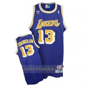 maglia wilt chamberlain #13 los angeles lakers soul porpora