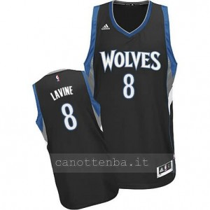 maglia zach lavine #8 minnesota timberwolves 2014-2015 nero