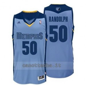 maglia zach randolph #50 memphis grizzlies revolution 30 blu