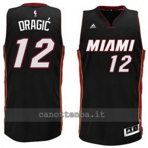 maglia zoran dragic #12 miami heat 2014-2015 nero