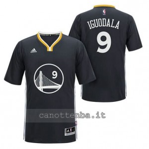maglietta andre iguodala #9 golden state warriors 2014-2015 nero