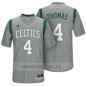 maglietta isaiah thomas #4 boston celtics alternato grigio