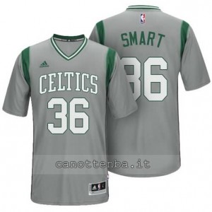 maglietta marcus smart #36 boston celtics alternato grigio