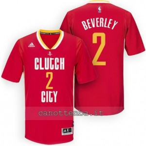 maglietta patrick beverley #2 houston rockets 2015-2016 rosso