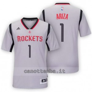 maglietta trevor ariza #1 houston rockets 2015-2016 grigio