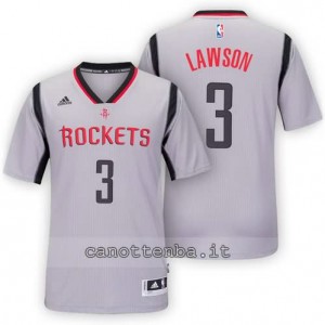 maglietta ty lawson #3 houston rockets 2015-2016 grigio