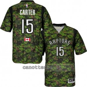 maglietta vince carter #15 toronto raptors 2014-2015