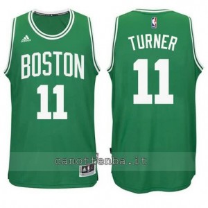 nuova maglia evan turner #11 boston celtics verde