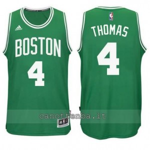 nuova maglia isiah thomas #4 boston celtics verde