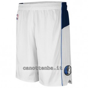 pantaloncini nba dallas mavericks bianca