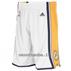 pantaloncini nba indiana pacers bianca