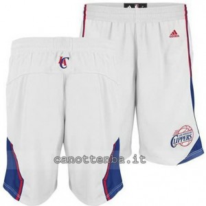 pantaloncini nba los angeles clippers bianca