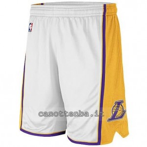 pantaloncini nba los angeles lakers bianca