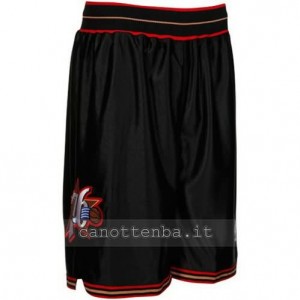 pantaloncini nba philadelphia 76ers nero