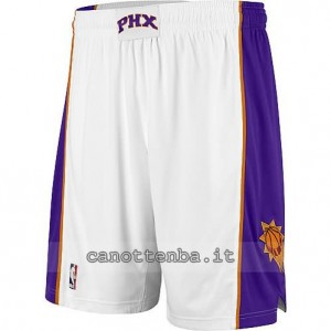 pantaloncini nba phoenix suns bianca